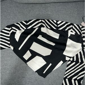 Pitaya Strapless Handkerchief Crop Top Size S NWT